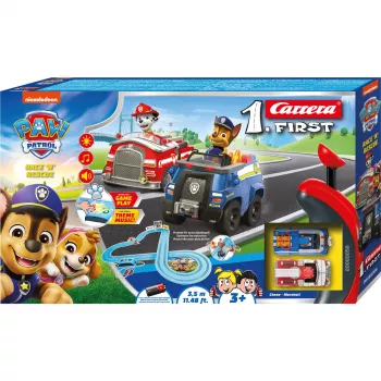 CARRERA racetrack First Paw Patrol Race N Rescue 3.5 m – slot car racetrack set