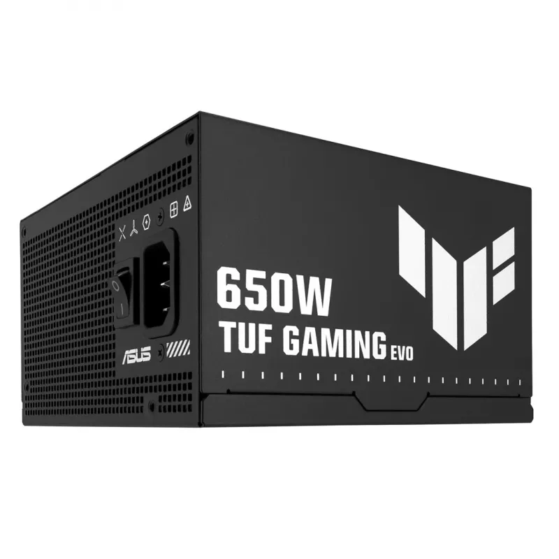 Power supply unit ASUS TUF GAMING 650B EVO — 650 W, 20+4 pin ATX, 80 PLUS Bronze, Black
