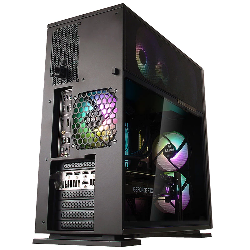 Computer case In Win IW-CS-515BLK-1AL120 Midi Tower Black