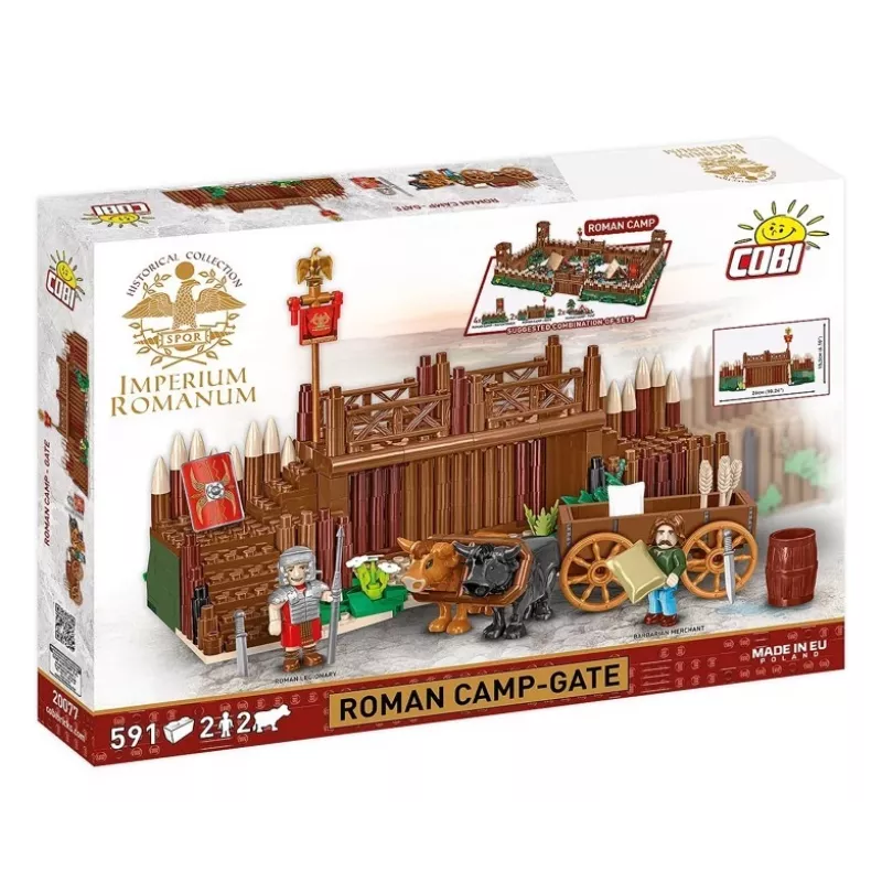 Cobi building set Imperium Romanum — Roman Camp Gate, 591 pieces