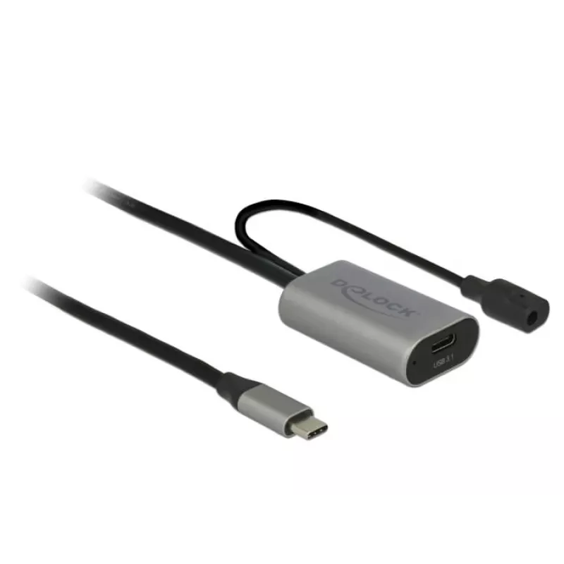 Delock USB-20225 Power Adapter Grey