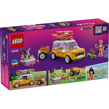 Construction toy LEGO Friends playset 42659 Adventure Trip with Friends, 220 pieces, 2 minifigures, ages 6+