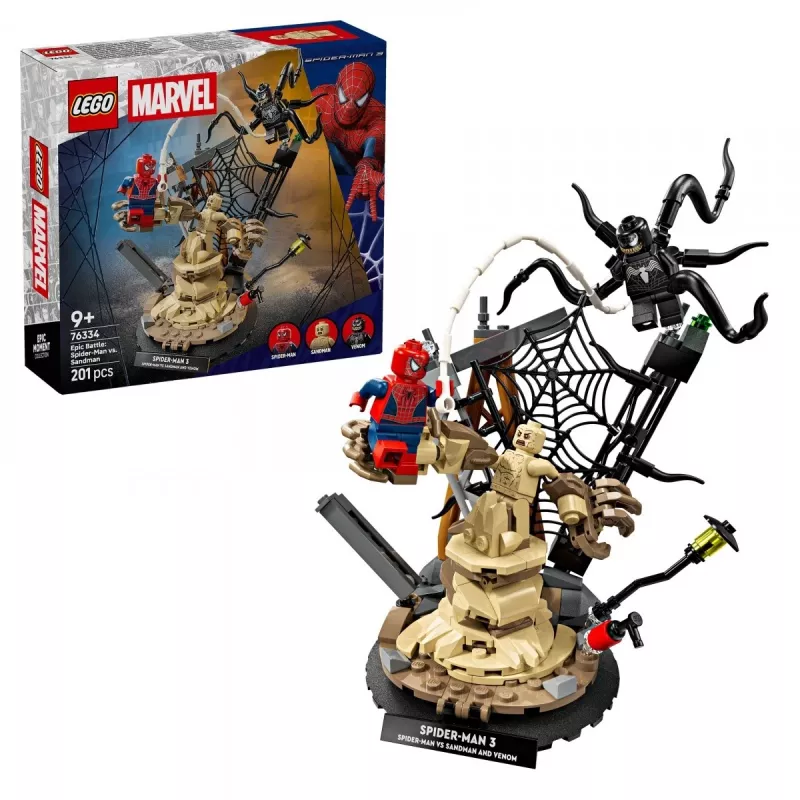LEGO MARVEL 76334 Epic Battle: Spider-Man vs. Sandman