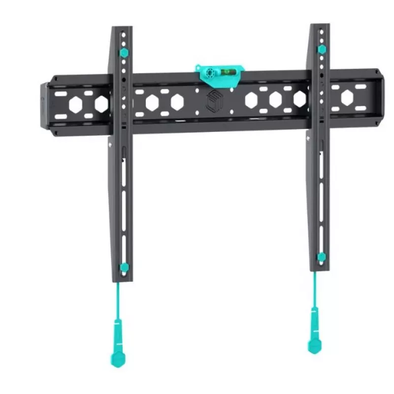 TV wall mount ONKRON FM6-B for 43–85 inch TVs, black, fixed bracket