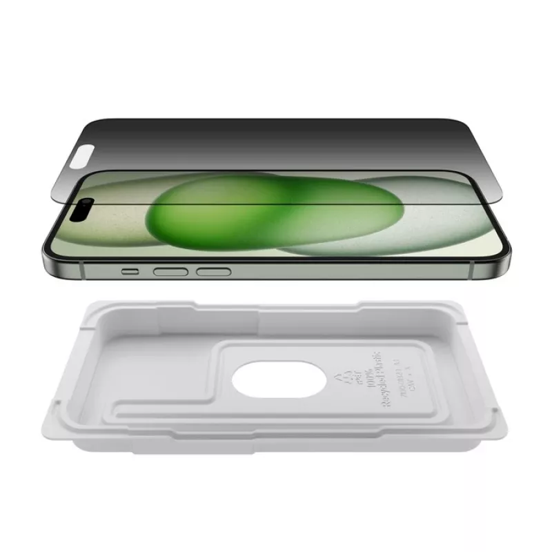 Privacy Screen Protector Belkin OVA168HQ for iPhone 16 Plus Anti-bacterial Impact Resistant