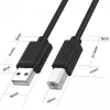 USB 2.0 cable Unitek Y-C420GBK, USB A to USB B, 3 m, black