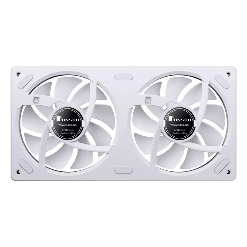 Jonsbo ZA-240 Fan, PWM, ARGB - 240mm, white