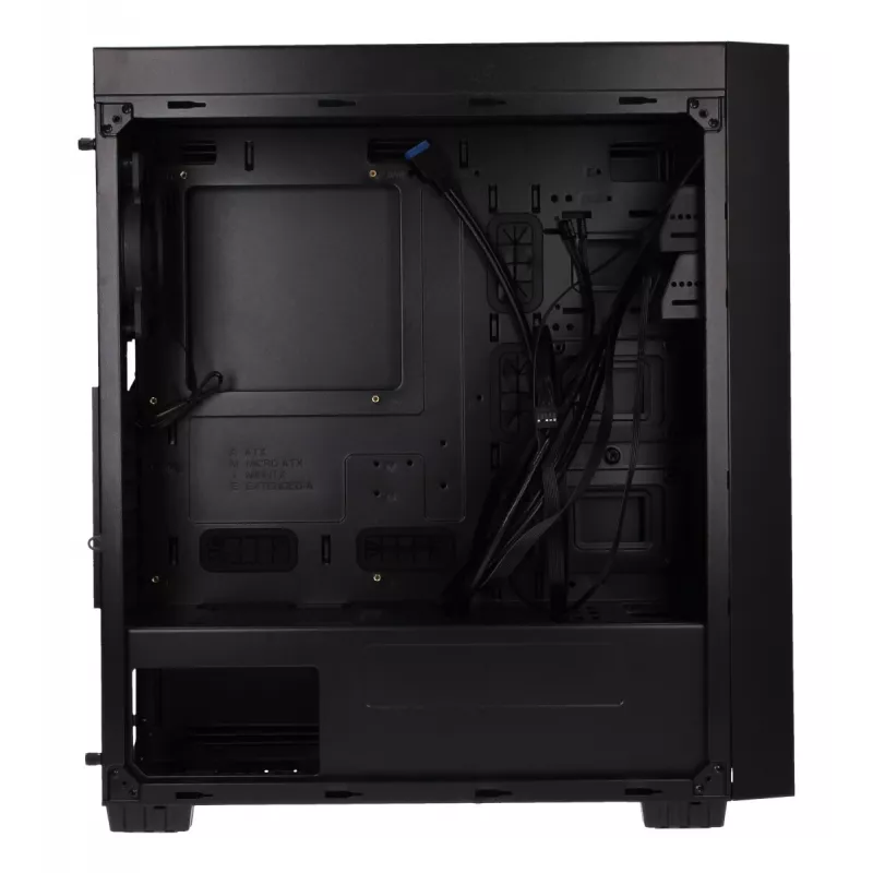 Gembird Fornax K500 ATX computer case, Midi Tower, Black