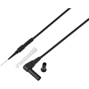 VOLTCRAFT MSL-520 black Test Lead 4 mm-Plug test needle 0.7 mm 1.5 m Black 1 pc(s) (VC-17312675)