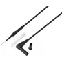 VOLTCRAFT MSL-520 black Test Lead 4 mm-Plug test needle 0.7 mm 1.5 m Black 1 pc(s) (VC-17312675)