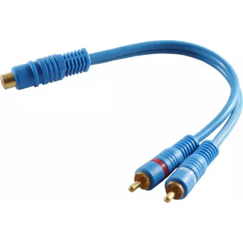ShiverPeaks Cinch Extension Cable 40053 — RCA analogue audio extension cable, stereo, 2 connectors