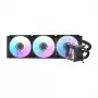 Darkflash CPU water cooler DV360S 360mm radiator, RGB lighting, black