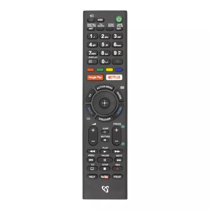 SBOX replacement remote control RC-01402 compatible with Sony TVs – infrared universal TV remote