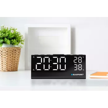 Clock radio CR10ALU FM PLL with built-in temperature and humidity sensor