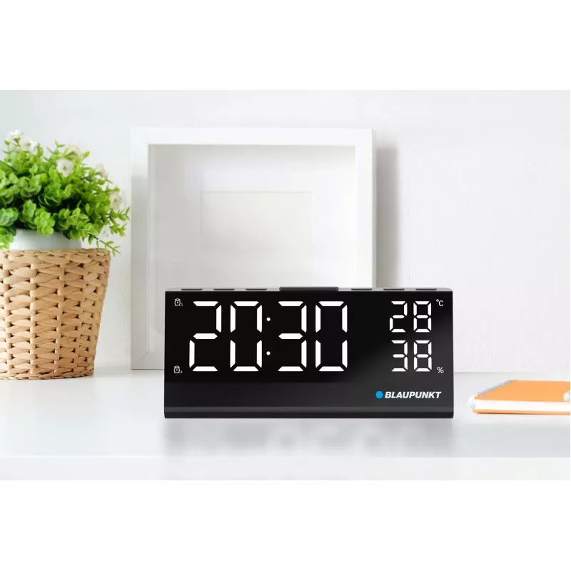 Clock radio CR10ALU FM PLL with built-in temperature and humidity sensor