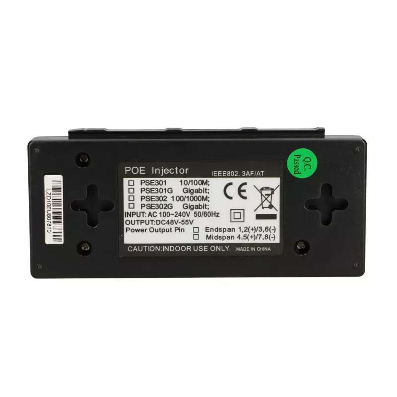 Extralink POE-48-48W Power Supply, 48V, 1A, 48W, Gigabit 802.3af/at