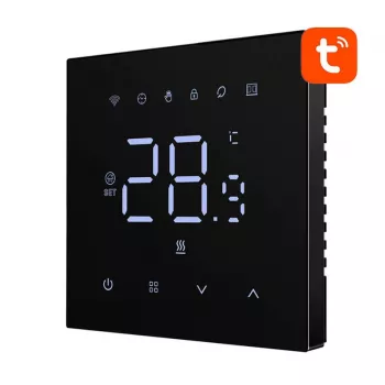 Smart thermostat Avatto WT410-16A-B Wi‑Fi 3A, Wi‑Fi control, 3 A max current