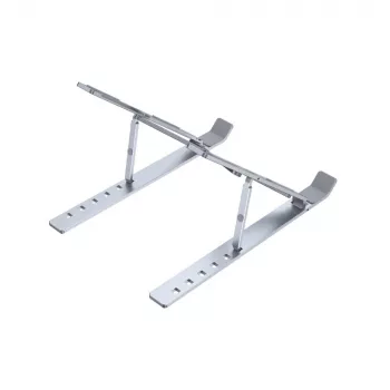 Laptop stand UNITEK OT155SL Silver Aluminium 13-41° tilt