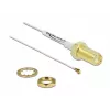 Antenna Cable SMA jack bulkhead to I-PEX Inc. MHF 4 plug 0.81 20 cm white