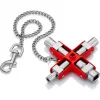 Knipex 00 11 06 utility/control cabinet key