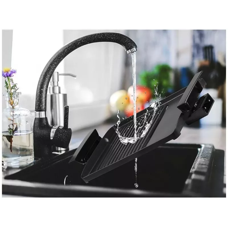 Lafe GRL-003 Electric Contact Grill with Lid, 1650 W