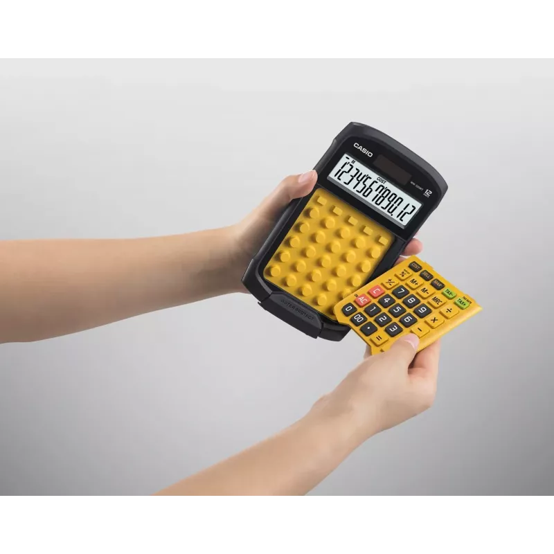 CASIO CALCULATOR OFFICE WATERPROOF WM-320MT-S, 12-digit display. Removable keyboard, 108.5x168.5, Waterproof and dirt-resistant level: IP54