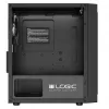Logic Atos ARGB Mini USB 3.0 Micro Tower Case, Black (AM-ATOS-10-0000000-0002)