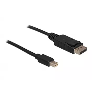 Cable Mini DP/DP 1.2 DeLOCK 82438 2 m Black