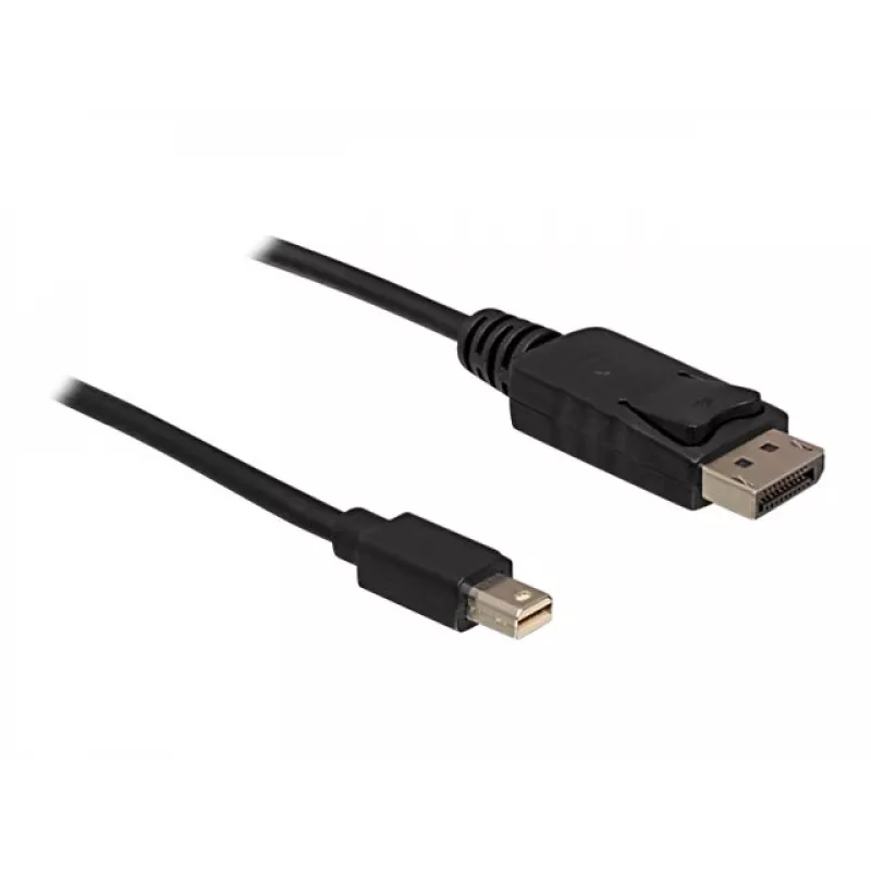 Cable Mini DP/DP 1.2 DeLOCK 82438 2 m Black