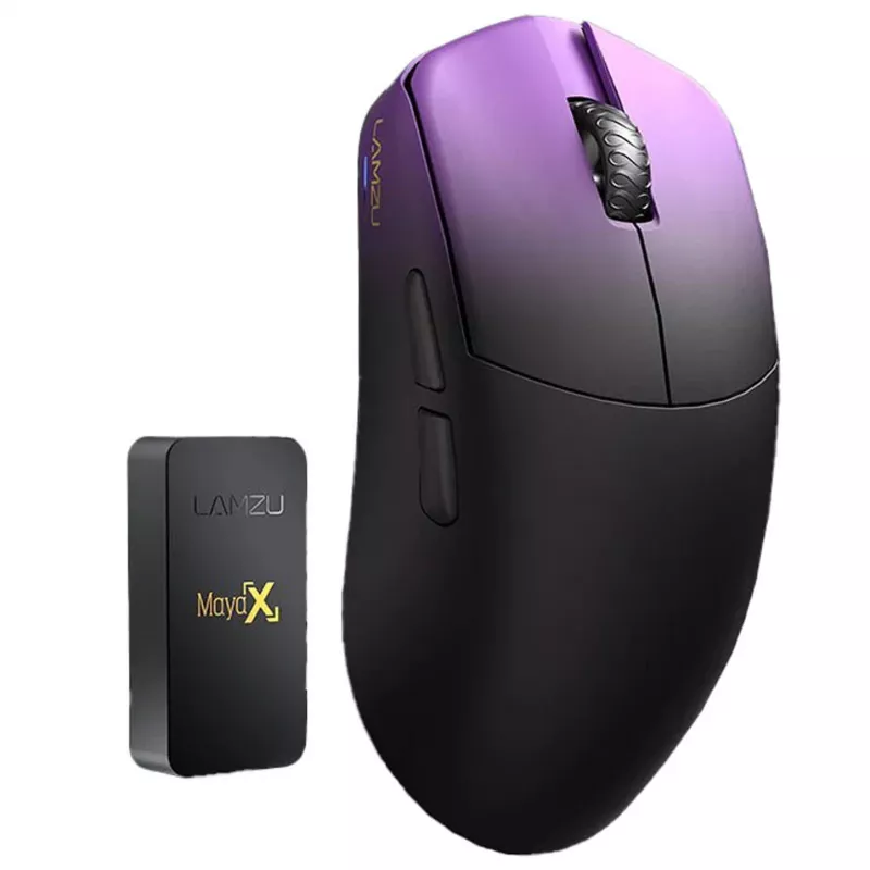 Lamzu Maya X Gaming Mouse - Purple Shadow