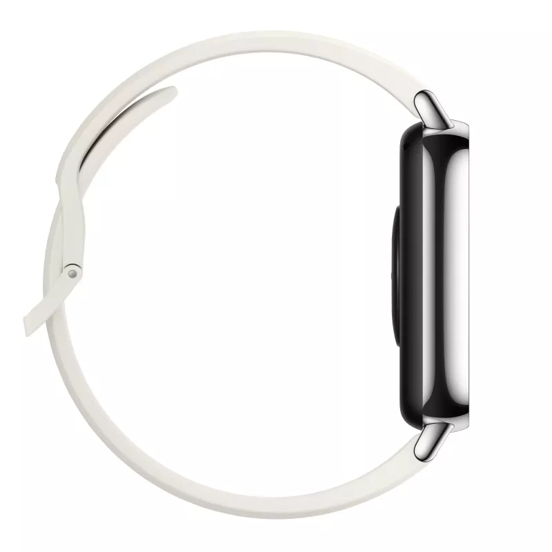 Smartwatch Xiaomi Redmi Watch 5 Lite — 1.96 inch AMOLED, GPS, 470mAh, Gold case, White TPU band