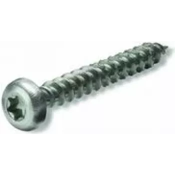 Screw Cimco 191237 — galvanized steel, for fibreboard, 50 mm length, 5 mm thread diameter, 1 pc