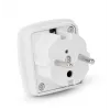 Gembird Cablexpert a-AC-UKEU-001 - Power Supply - Power Supply (S) to Power Supply (W) - White - United Kingdom, Europa (a-AC-UKEU-001)