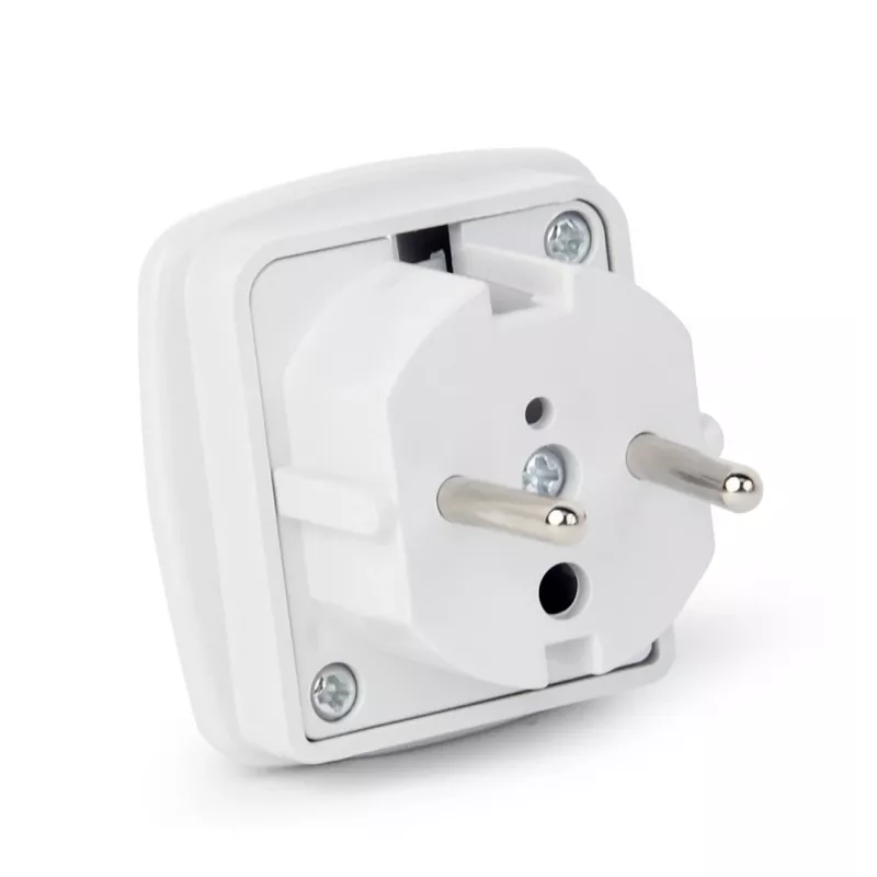 Gembird Cablexpert a-AC-UKEU-001 - Power Supply - Power Supply (S) to Power Supply (W) - White - United Kingdom, Europa (a-AC-UKEU-001)