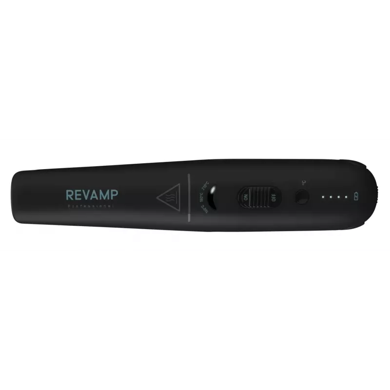 Hair straightener Revamp ST-1700X-EU2 cordless ceramic compact black, model ST-1700-EU2