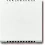 BUSCH JAEGER 6541-84 central cover plate for Cooling Section f.UP-Rotary Dimmer Busch-Dimmer