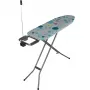 Full-size ironing board Vileda 163316 — 1200x380 mm board, adjustable 75–96 cm, stainless steel legs, iron holder