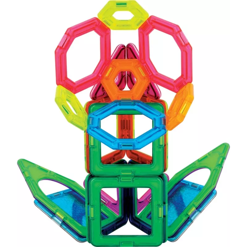 Magnetic construction set MAGFORMERS Twinkling Garden — 27 pieces, magnetic building tiles