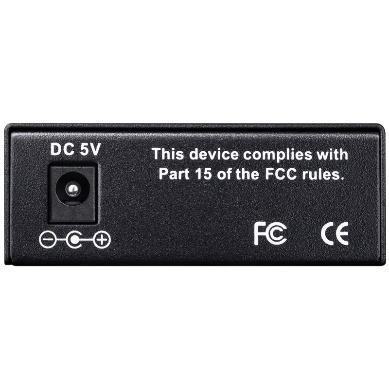 Network media converter Cudy MC220 — Gigabit (1000 Mbps) single-mode SFP 1310 nm, 1x RJ-45, 1x SFP, black