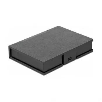 Protection Box Cover DeLOCK 18372 for 3.5 inch HDD Black