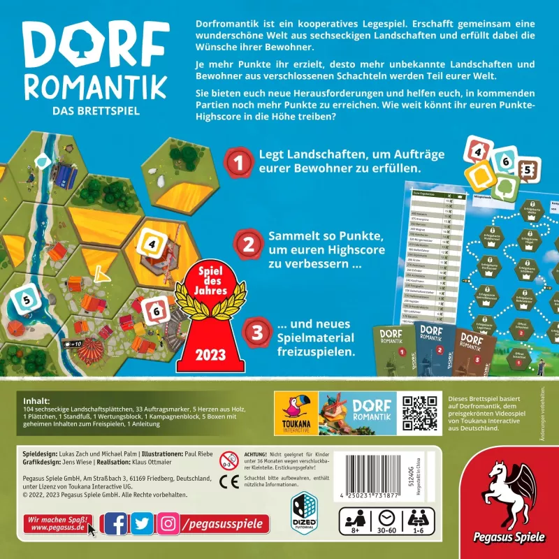 Dorfromantik - The Board Game (Game of the Year 2023)