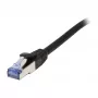 Cable Patch-RJ45 S-STP(S/FTP) 500Mhz 15.0m CAT6A black Synergy21, component tested, AWG26