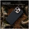 Protective back cover FIXED for Apple iPhone 17 Pro Max — aramid fibers, black