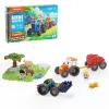 Building blocks Marioinex Farmer Tractor Meadow – 110 pieces, for ages 6+, multicolour set