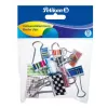 Document Clip Pelikan 700306 Metal Assorted Colours 12 pcs