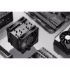 Air cooler Noctua NH-U12A CHROMAX.BLACK – 120 mm dual-fan, 158 mm height, compatible with LGA 1200, 2000 RPM max
