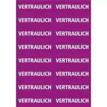 Self-adhesive label HERMA 15037