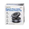Magnetic smartphone hold r with cacuum suction