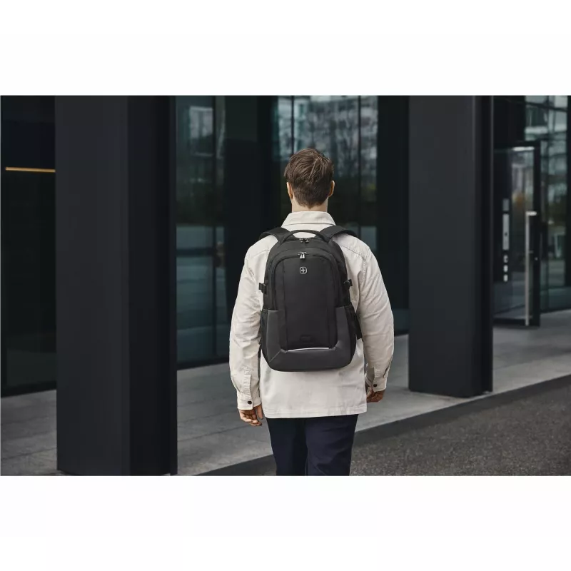 Casual backpack Wenger SwissGear XE Ryde Black Grey Polyester PVC