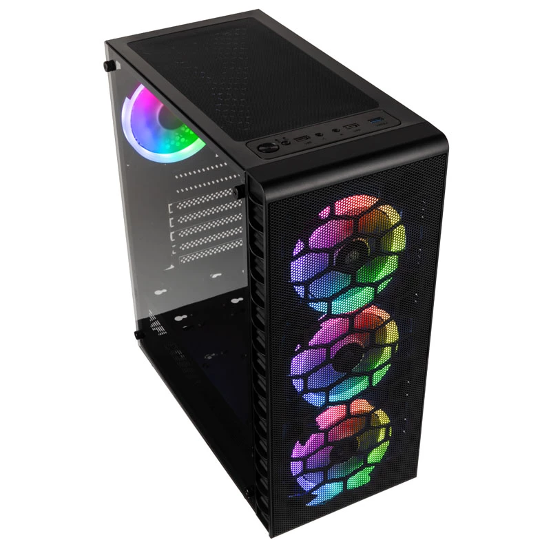 Kolink Observatory Lite Mesh RGB Mid Tower - black